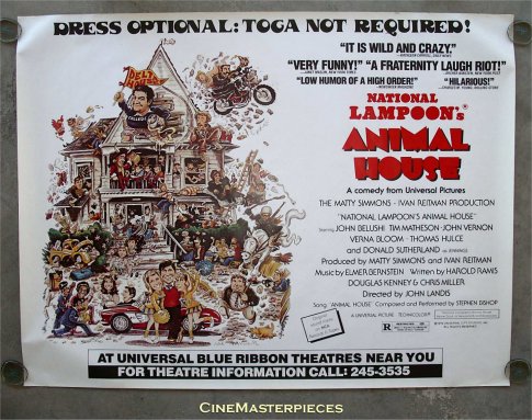 ANIMAL HOUSE *SUBWAY ORIG MOVIE POSTER NM ROLLED UNUSED  