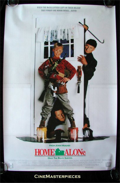 HOME ALONE * 1SH ORIG MOVIE POSTER ROLLED DS INTERNATL  